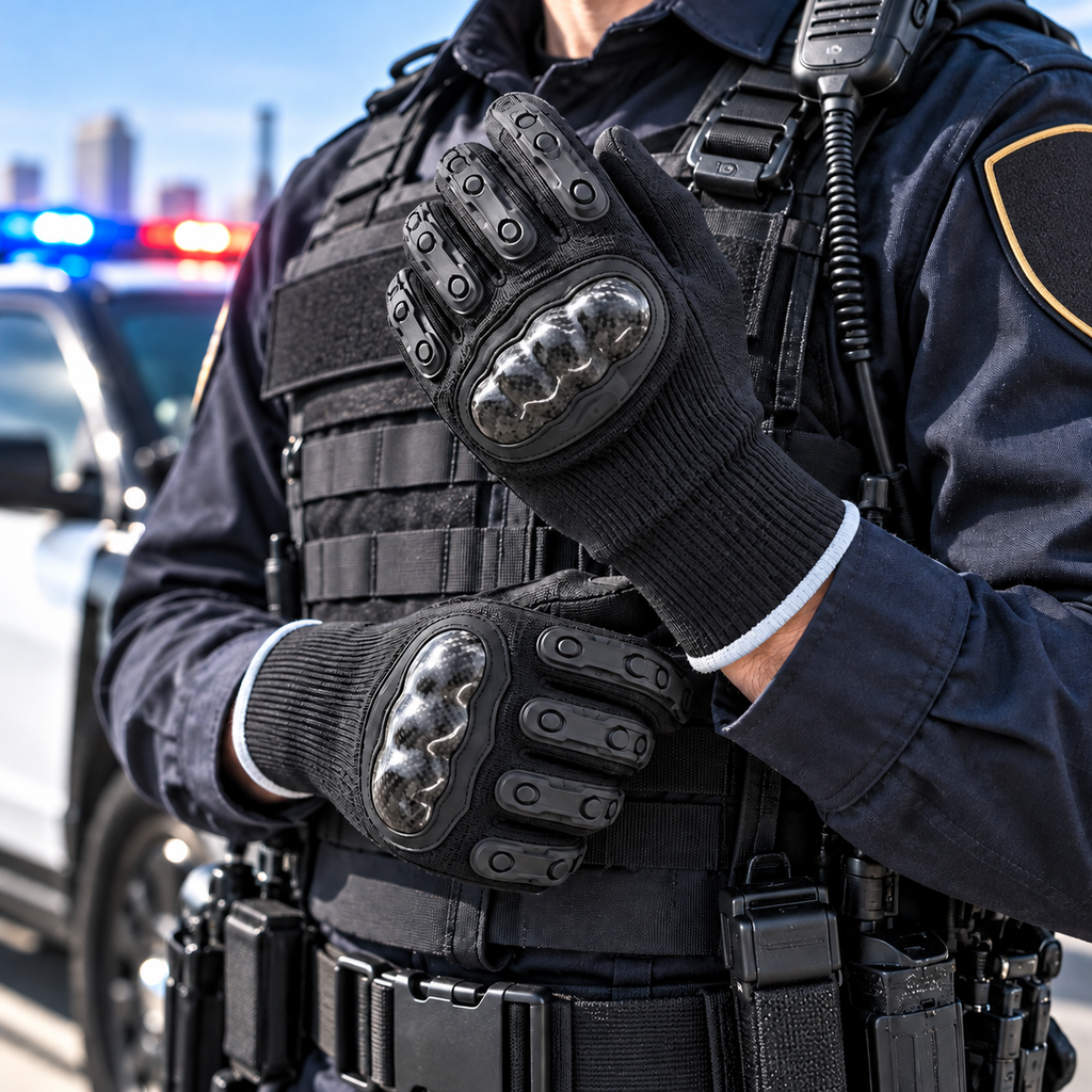 Custom ANSI A9 Cut Resistant Tactical Gloves – Hard Knuckle Protective ...