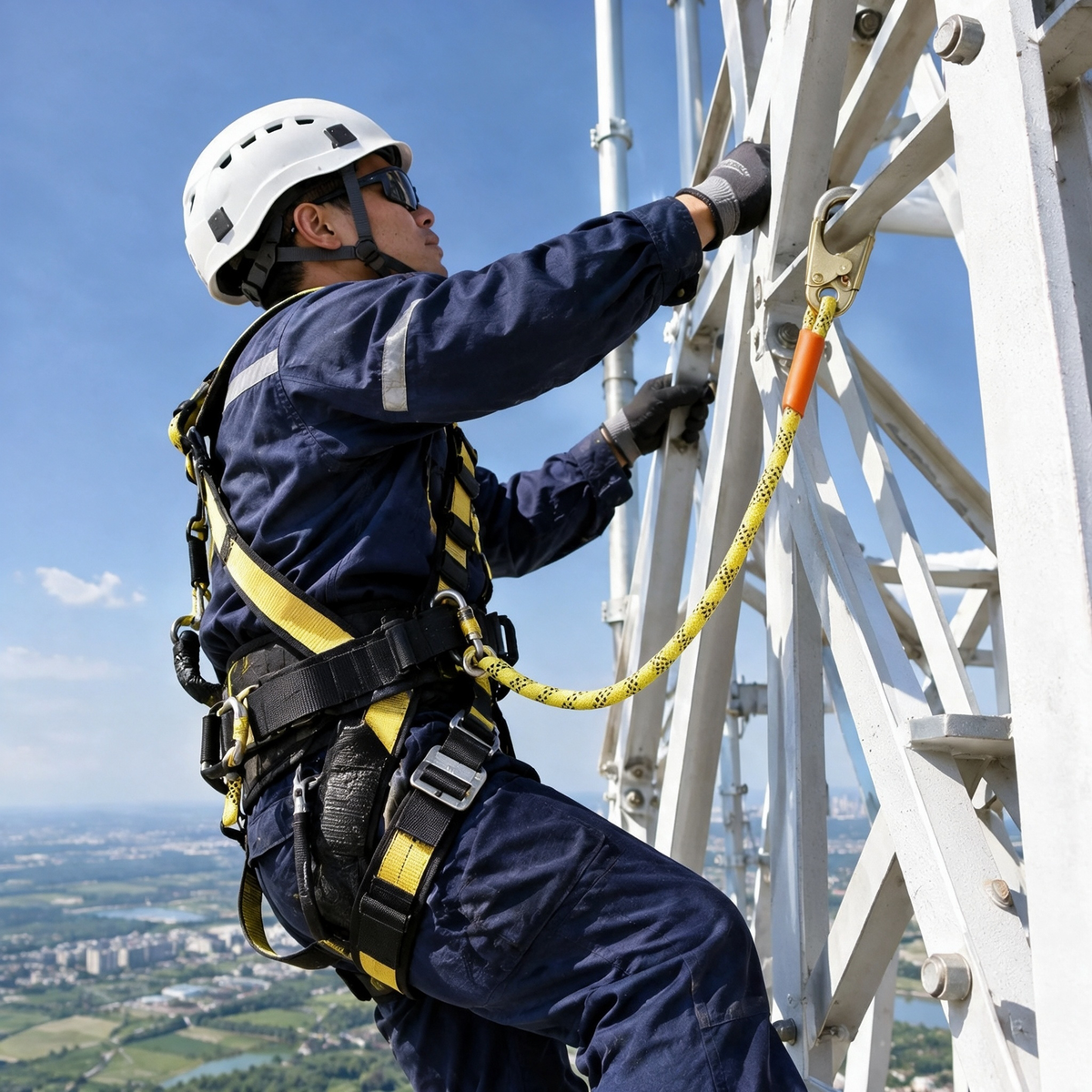 Custom UHMWPE Rope for Work-at-Height & Vertical Access Applications-Minimum Order: 100 Units