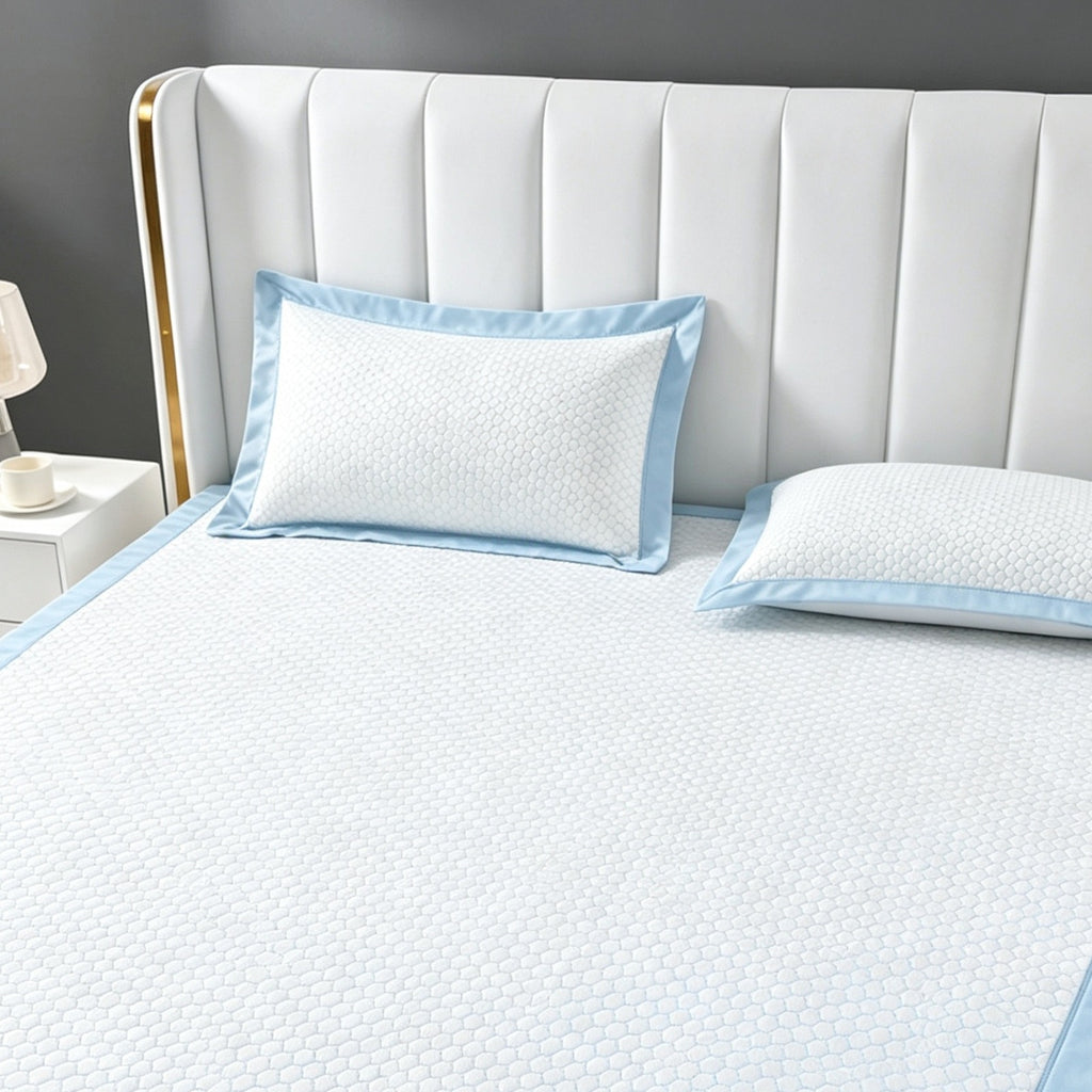 Custom UHMWPE Cooling Mat Set – Ice-Cool Summer Sleeping Mat with Pillow Cover – Minimum Order: 100 Units