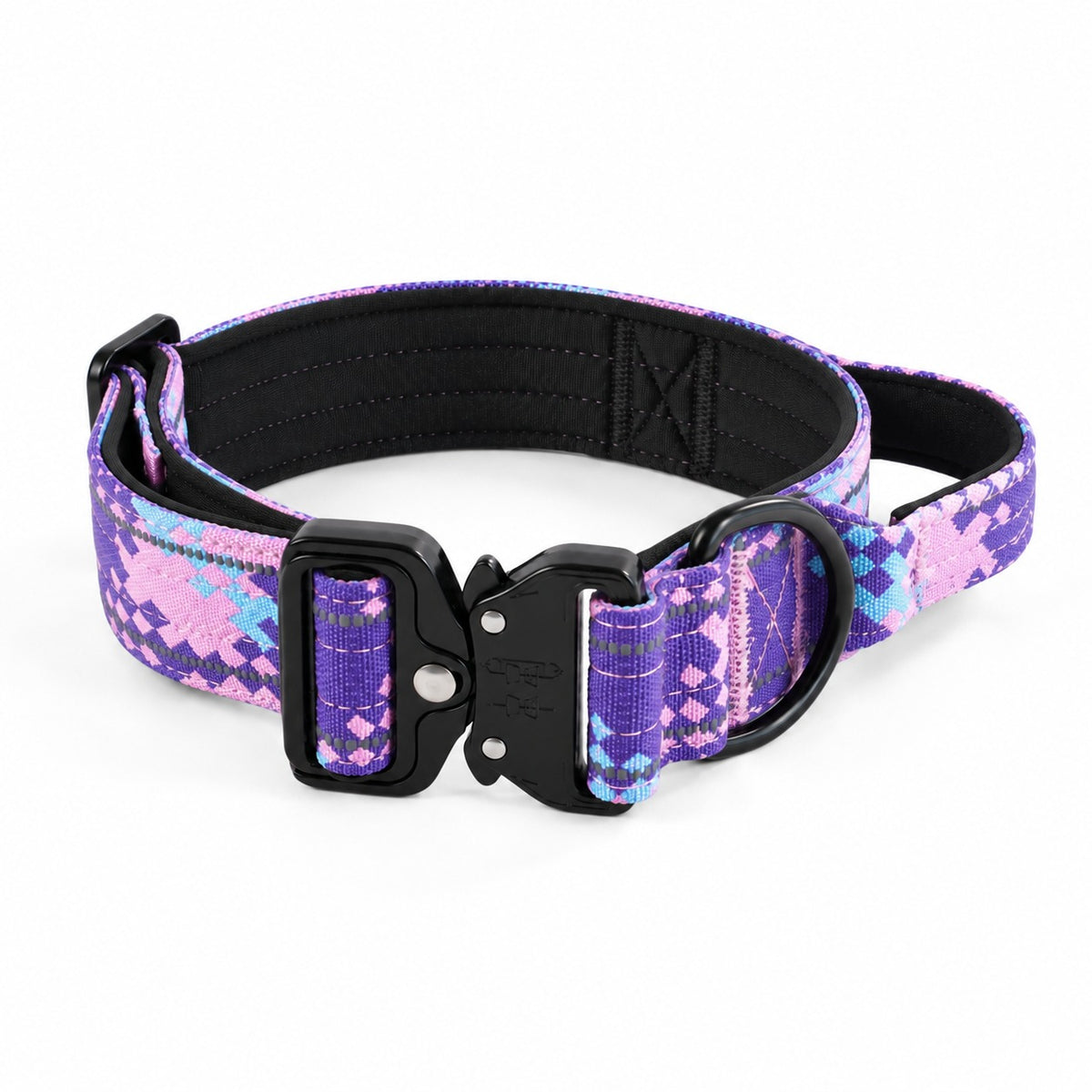 UHMWPE Heavy Duty Dog Collar – Bite Resistant Reflective Collar for Medium&Large Dogs