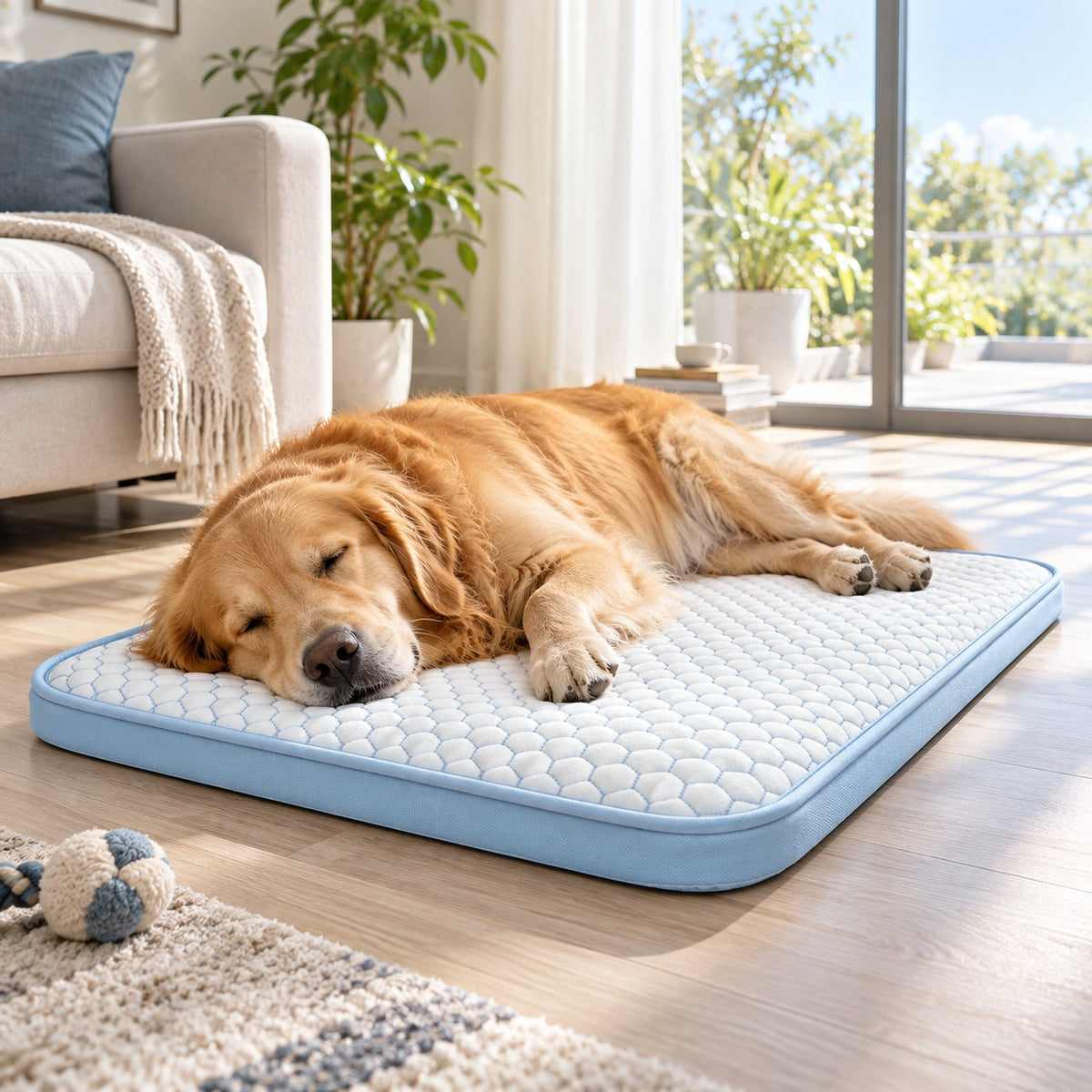 Custom UHMWPE Cooling Pet Mat – Scratch Resistant Waterproof Dog Cooling Bed – Minimum Order: 100 Units
