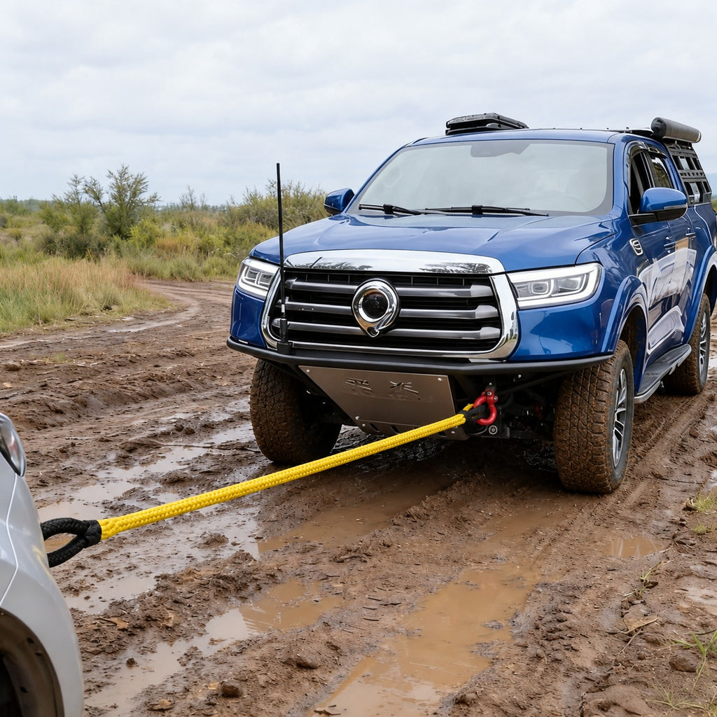 Custom UHMWPE Recovery Rope System – Lightweight Tow Rope, Tree Saver ...