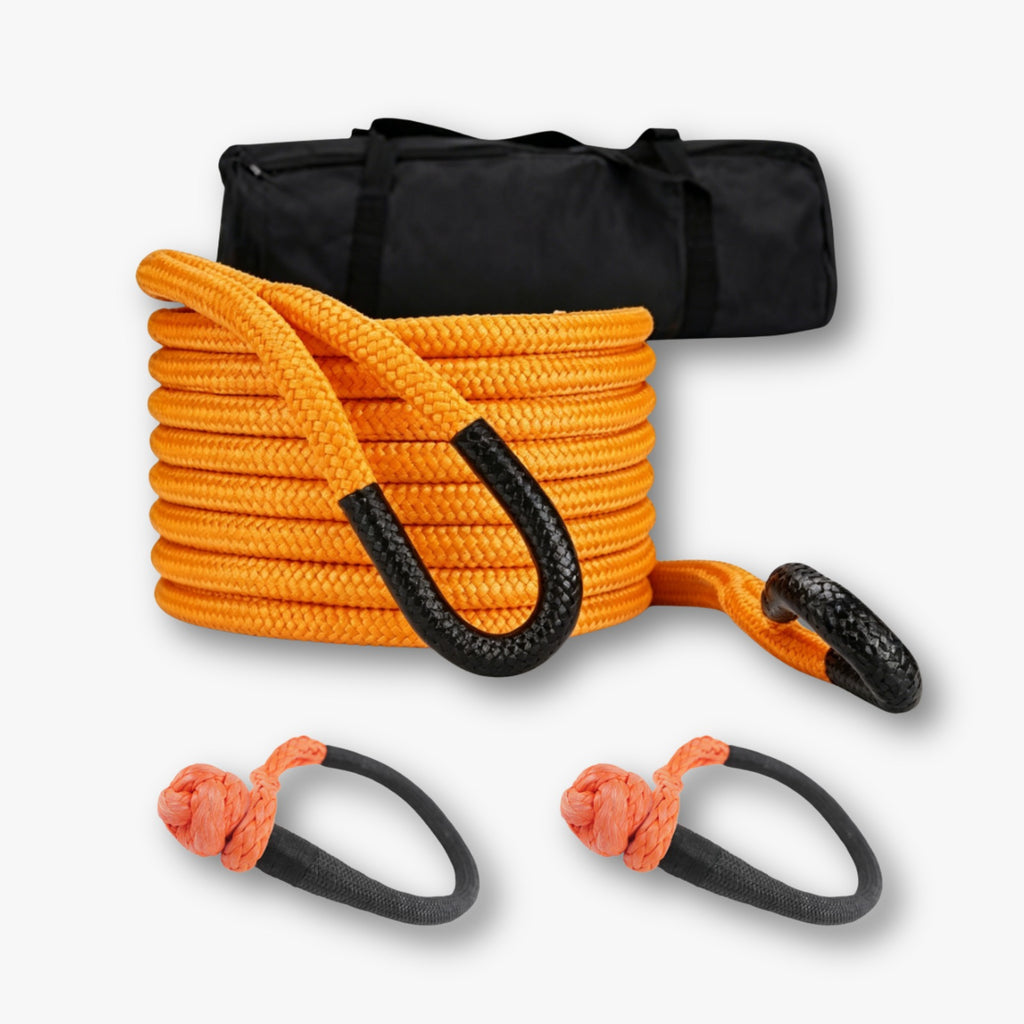 Custom UHMWPE Recovery Rope System – Lightweight Tow Rope, Tree Saver Strap & Soft Shackle Solutions– Minimum Order: 100 Units